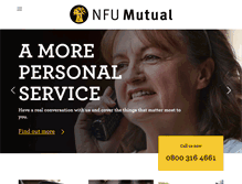 Tablet Screenshot of nfumutual.co.uk